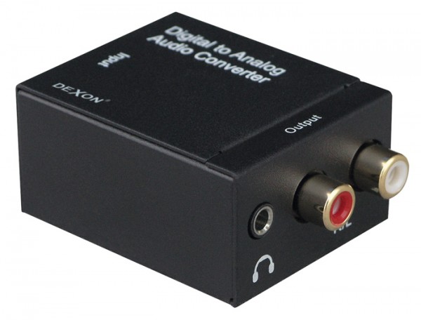 NS 71 konvertor S/PDIF Coaxial + TOS-Link / RCA audio