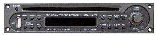 CDR 100RDSU modul CD, MP3 a tuneru s RDS, USB