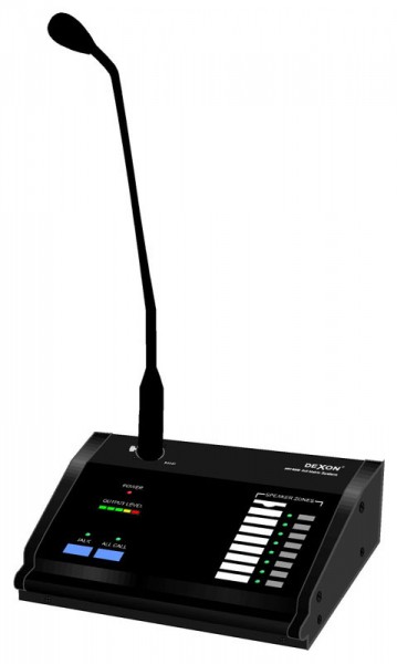 MRT 8000A maticový systém 8x8 - přepážkový mikrofon