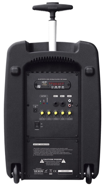 WA 410RC řečnický systém s ručním a náhlavním bezdrátovým mikrofonem