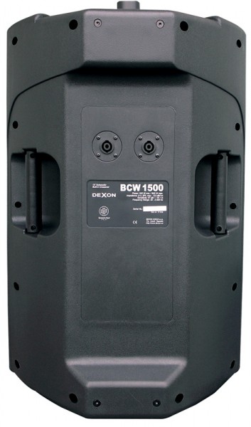 2x BCW 1500 + DAH 1700 ozvučovací sestava