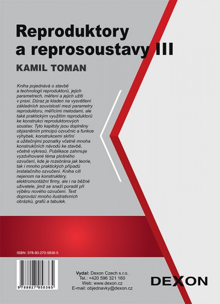 Reproduktory a reprosoustavy III