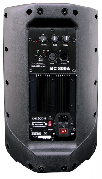 2x BC 800A + MBD 840 + MD 505 ozvučovací sestava s mikrofony